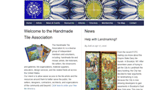 Desktop Screenshot of handmadetileassociation.org